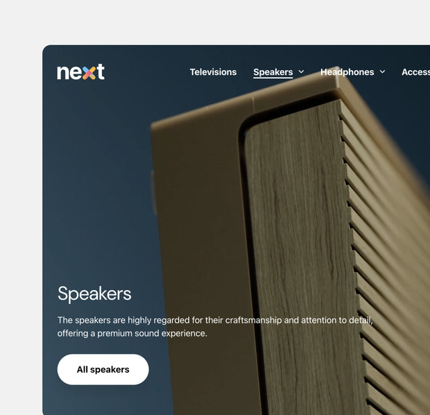 <h4>Transparant header</h4>